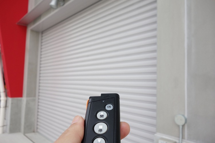 電動シャッターリモコン