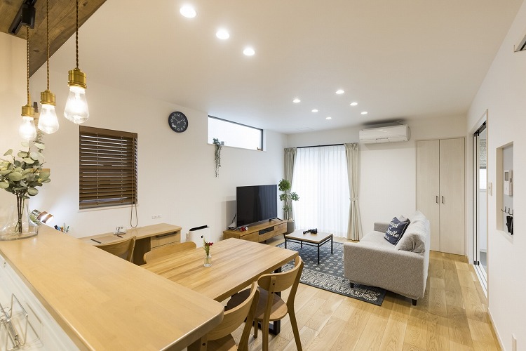 マイホームのリビング