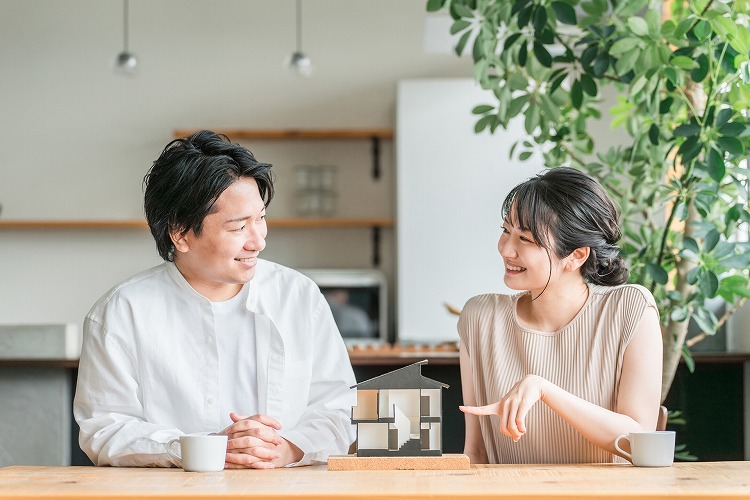 パースを自作する夫婦