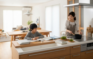一条工務店のキッズカウンターで後悔しない!価格や設計のコツ
