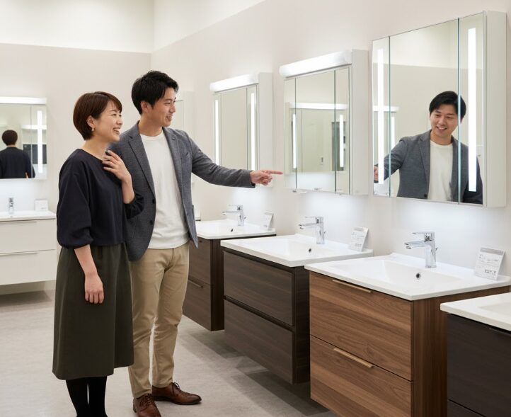積水ハウスの洗面台の後悔しない選び方｜パナソニックとLIXILを比較
