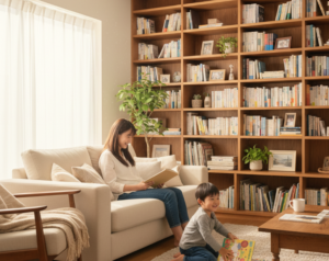 一条工務店のブックシェルフのサイズ・費用・他収納との違いを解説