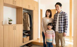 富士住建の玄関収納の標準仕様の特徴と後悔しない間取り作成・注意点